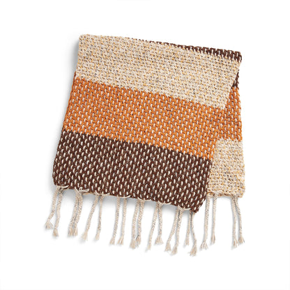 Bernat Woven Look Crochet Throw Crochet LookThrow made in Bernat Lattice Yarn
