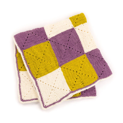 Bernat Crochet Block Party Blanket Crochet Blanket made in Bernat Blanket Yarn