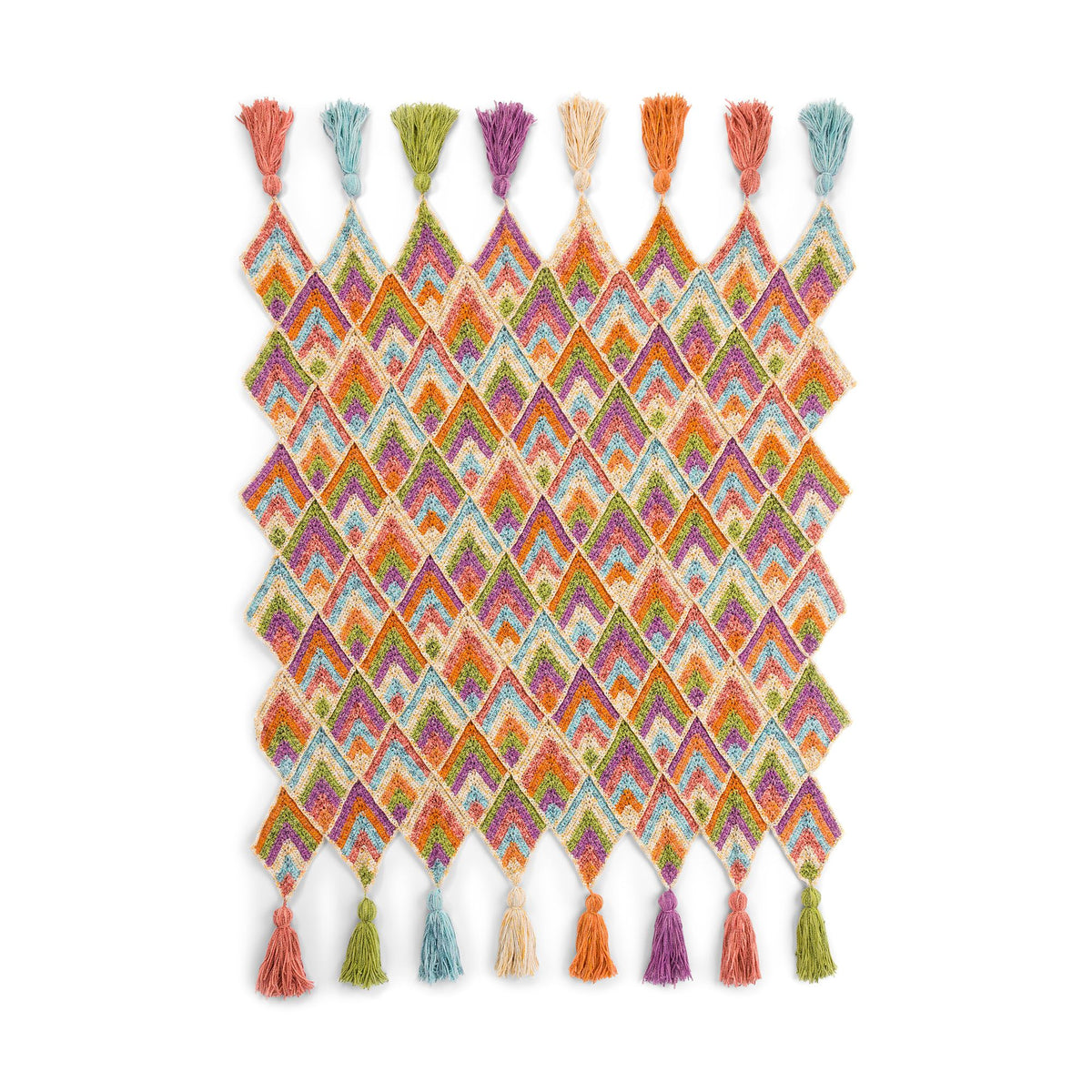 Crochet Blanket made in Bernat Yarn