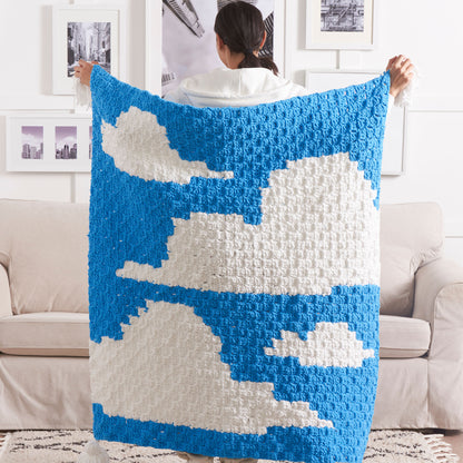 Bernat Sky’s the Limit Crochet Blanket Crochet Blanket made in Bernat Blanket,Blanket Brights Yarn