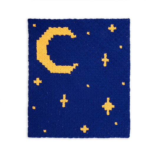 Crochet Blanket made in Bernat Blanket Yarn