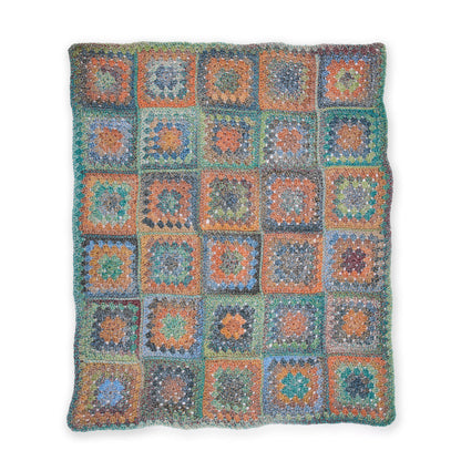 Bernat Patchwork Homestead Crochet Granny Blanket Bernat Patchwork Homestead Crochet Granny Blanket