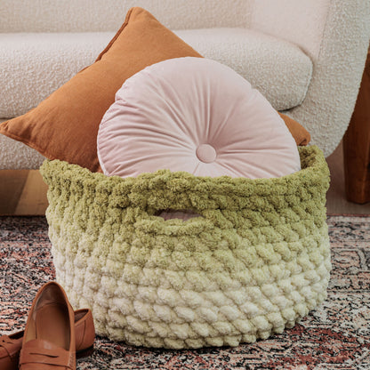 Bernat Pure Phase Crochet Basket Bernat Pure Phase Crochet Basket