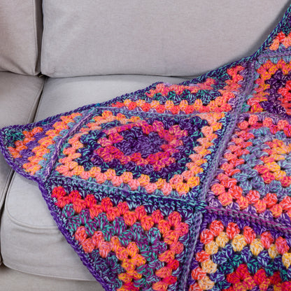 Bernat Granny Harmony Crochet Blanket Bernat Granny Harmony Crochet Blanket