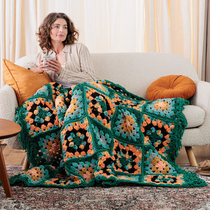 Bernat Snuggle Squares Crochet Granny Blanket Bernat Snuggle Squares Crochet Granny Blanket