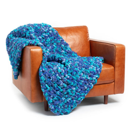 Bernat Mossy Stitch Crochet Blanket Mossy Stitch Crochet Blanket made using Bernat yarn