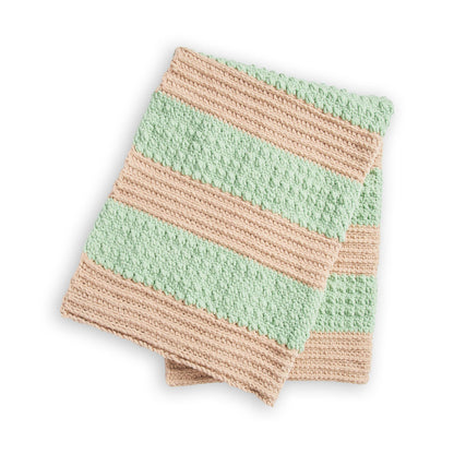 Bernat Texture Stripe Crochet Blanket Texture Stripe Crochet Blanket made using Bernat yarn