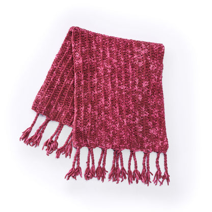 Bernat Mystical Twist Texture Stripe Afghan Mystical Twist Texture Stripe Afghan made using Bernat yarn