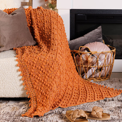 Bernat Textured Diamond Crochet Throw Textured Diamond Crochet Throw made using Bernat yarn