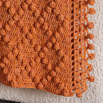 Bernat Textured Diamond Crochet Throw Textured Diamond Crochet Throw made using Bernat yarn