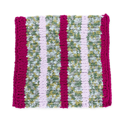 Bernat Cozy Horizon Knit Blanket Cozy Horizon Knit Blanket made using Bernat yarn