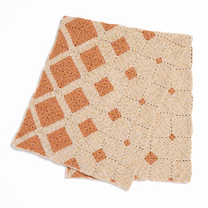 Bernat Crochet Citrine Sunset Blanket Crochet Citrine Sunset Blanket made using Bernat yarn