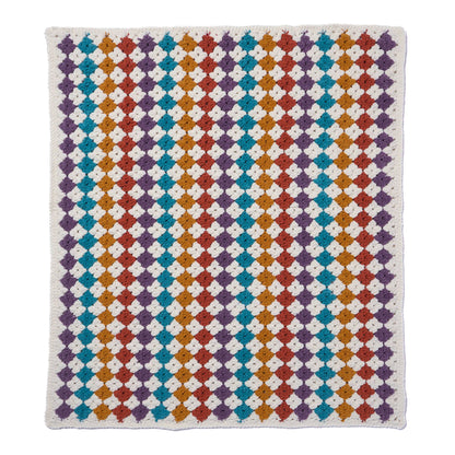 Bernat Diamond Delight Crochet Granny Blanket Diamond Delight Crochet Granny Blanket made using Bernat yarn