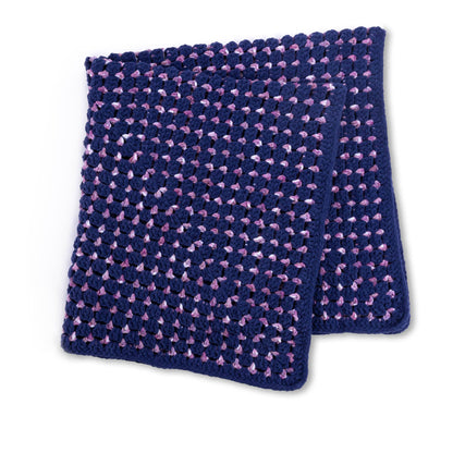 Bernat Crochet Brickwork Blanket Crochet Brickwork Blanket made using Bernat yarn