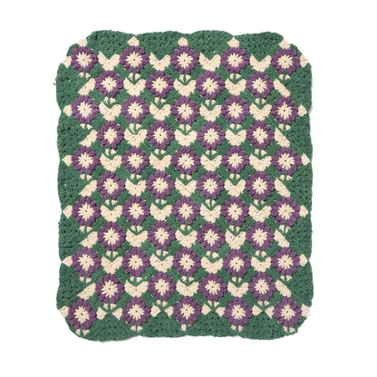Bernat Flower Patch Crochet Blanket Flower Patch Crochet Blanket made using Bernat yarn