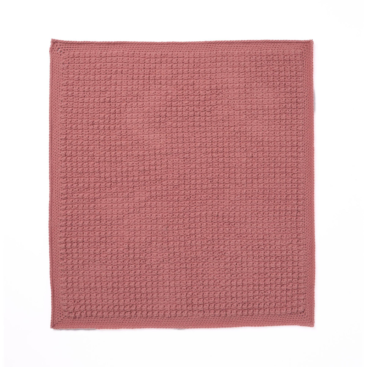 Cloud Stitch Crochet Blanket made using Bernat yarn