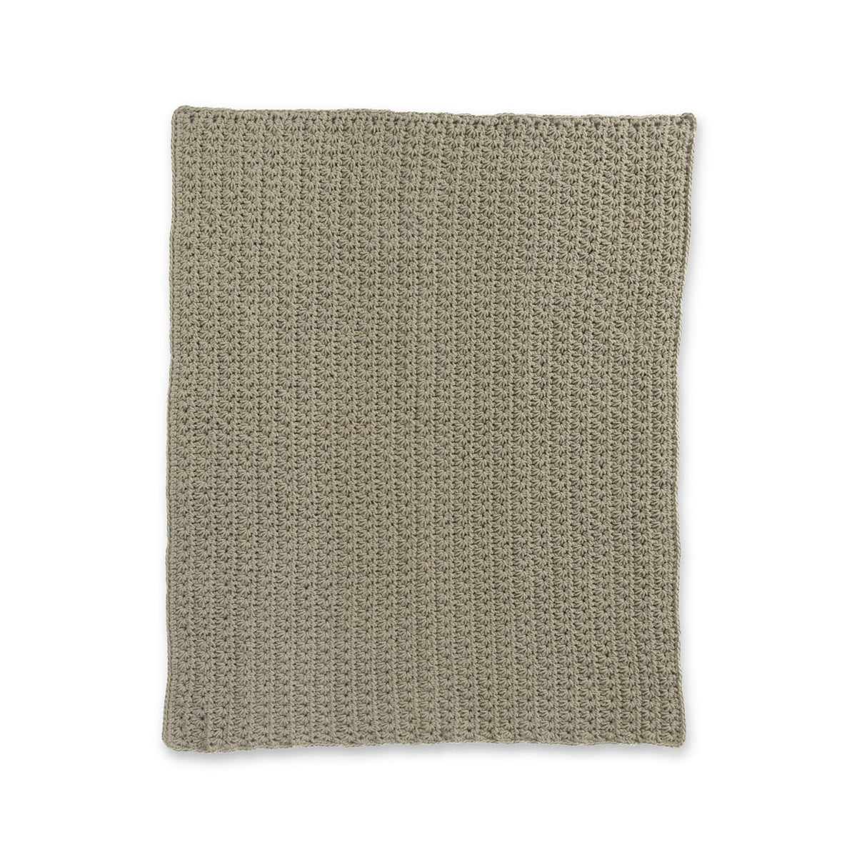 Star Stitch Crochet Blanket made using Bernat yarn