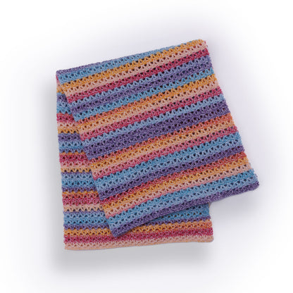 Bernat Rambling Crochet Lap Blanket Rambling Crochet Lap Blanket made using Bernat yarn