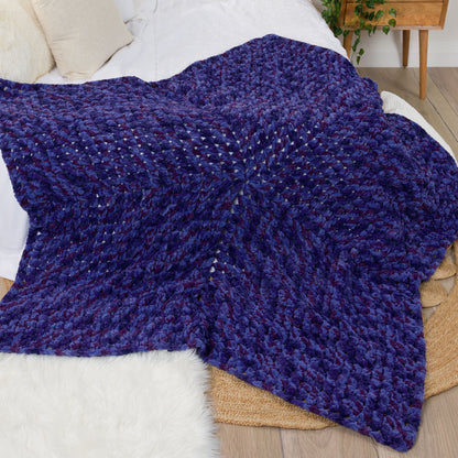 Bernat Crochet Interstellar Star Blanket Crochet Interstellar Star Blanket made using Bernat yarn