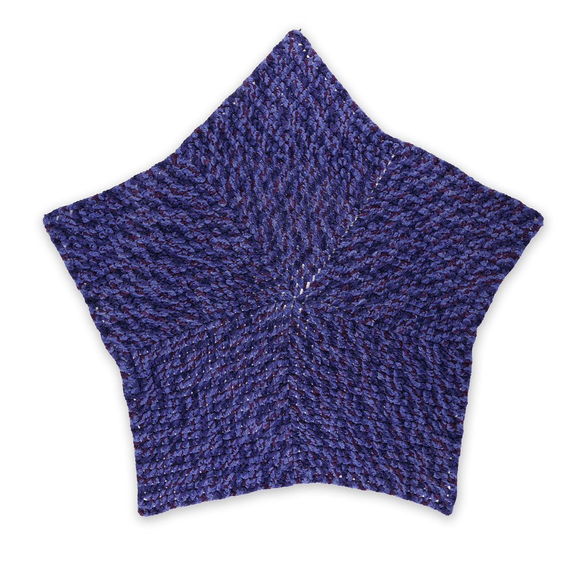 Crochet Interstellar Star Blanket made using Bernat yarn
