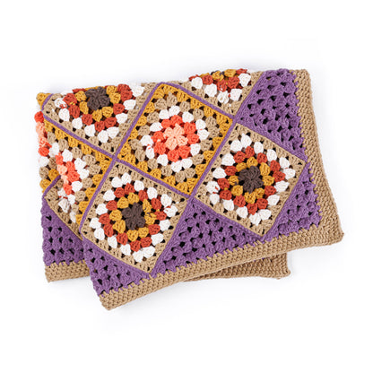 Bernat Granny’s Corner Crochet Blanket Granny’S Corner Crochet Blanket made using Bernat yarn