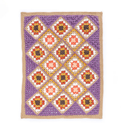 Bernat Granny’s Corner Crochet Blanket Granny’S Corner Crochet Blanket made using Bernat yarn