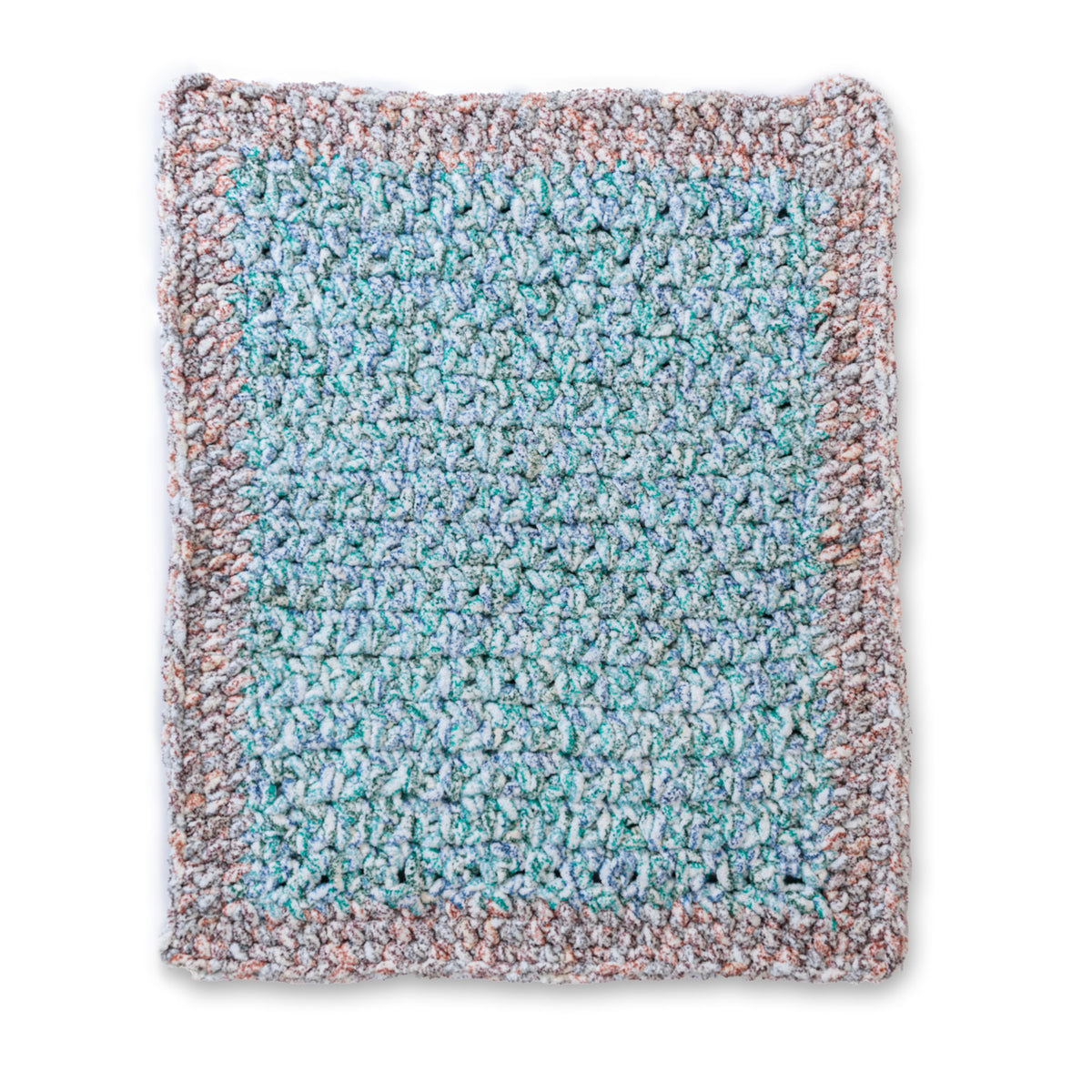 Framed Crochet Throw made using Bernat yarn