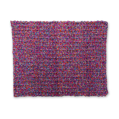 Bernat Pixel Prism Crochet Waffle Stitch Throw Pixel Prism Crochet Waffle Stitch Throw made using Bernat yarn