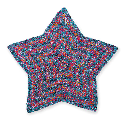 Bernat Stripy Star Crochet Blanket Stripy Star Crochet Blanket made using Bernat yarn