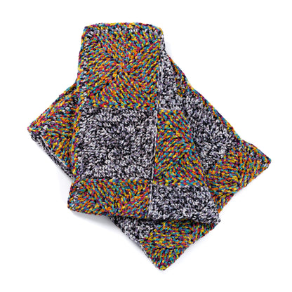 Bernat Vivid & Void Crochet Blanket Vivid & Void Crochet Blanket made using Bernat yarn