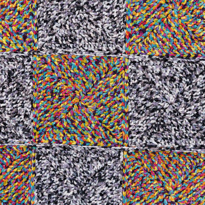 Bernat Vivid & Void Crochet Blanket Vivid & Void Crochet Blanket made using Bernat yarn