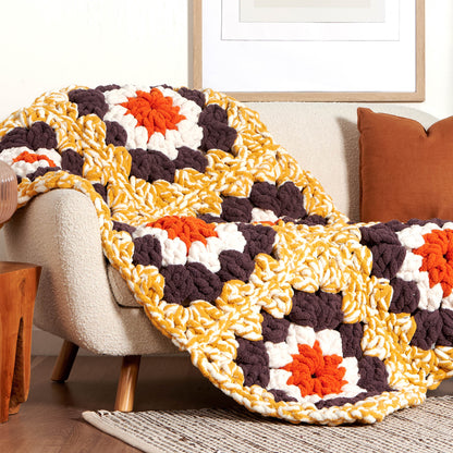 Bernat Gigantic-Granny Crochet Blanket or Rug Gigantic-Granny Crochet Blanket Or Rug made using Bernat yarn