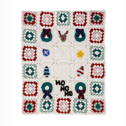 Bernat Crochet Kooky Christmas Blanket All Variants