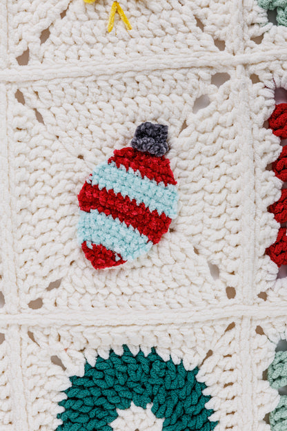 Bernat Crochet Kooky Christmas Blanket All Variants