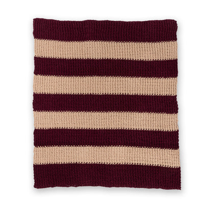 Bernat Deep Ridge Crochet Blanket Deep Ridge Crochet Blanket made using Bernat yarn
