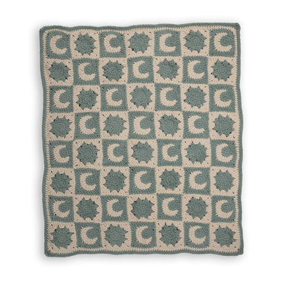 Bernat Celestial Motifs Crochet Blanket Celestial Motifs Crochet Blanket made using Bernat yarn