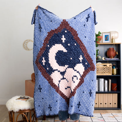 Bernat Moonlit View Crochet Blanket Moonlit View Crochet Blanket made using Bernat yarn