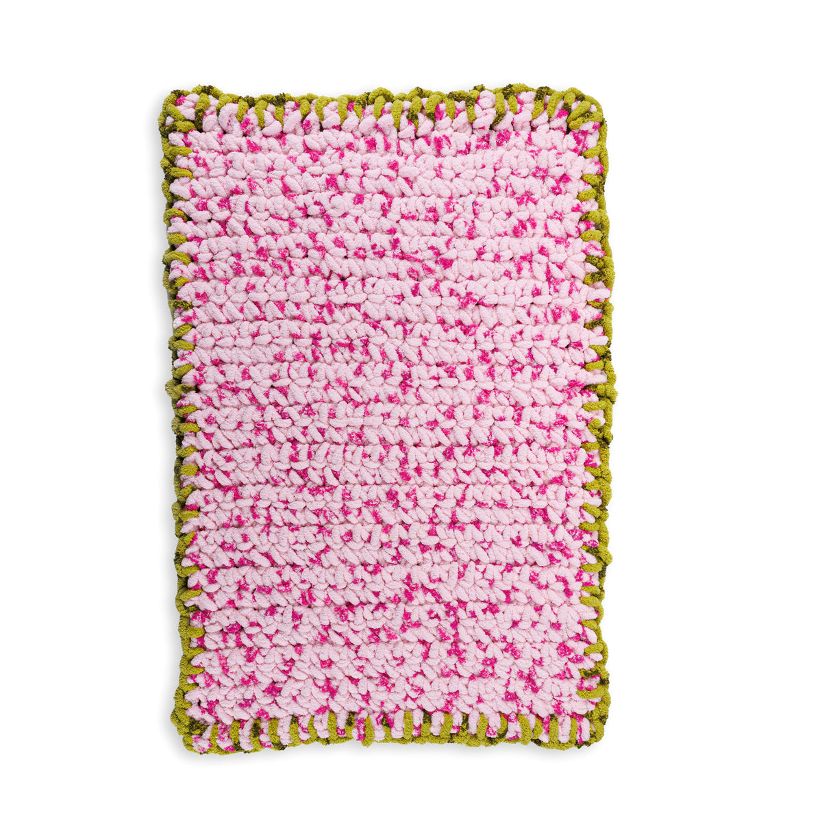 Cottage Spell Crochet Blanket made using Bernat yarn