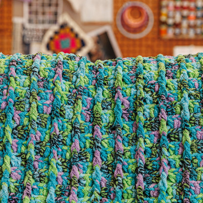 Bernat Brick Lane Crochet Blanket Brick Lane Crochet Blanket made using Bernat yarn