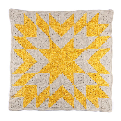 Bernat Crochet Sunburst Quilt Crochet Sunburst Quilt made using Bernat yarn