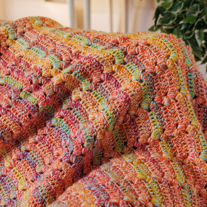 Bernat Summer Harmony Crochet Blanket Summer Harmony Crochet Blanket made using Bernat yarn