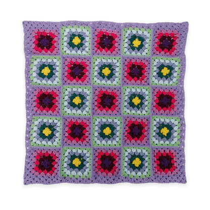 Bernat Fair and Square Crochet Blanket Fair And Square Crochet Blanket made using Bernat yarn