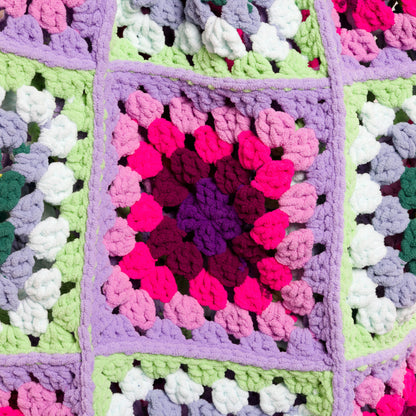 Bernat Fair and Square Crochet Blanket Fair And Square Crochet Blanket made using Bernat yarn