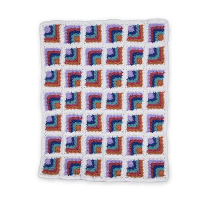 Bernat Bright Side Crochet Blanket Bright Side Crochet Blanket made using Bernat yarn