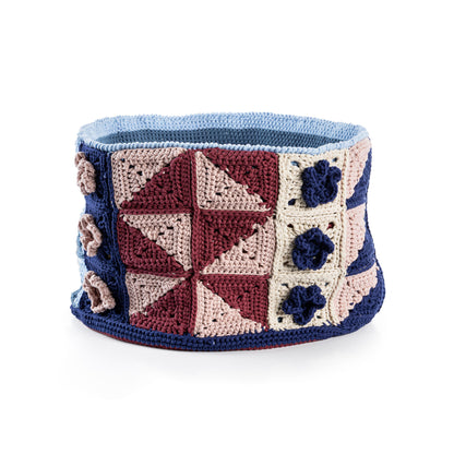 Bernat Crochet Quilt like Basket Bernat Crochet Quilt like Basket