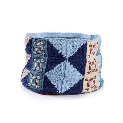 Bernat Crochet Quilt like Basket Bernat Crochet Quilt like Basket