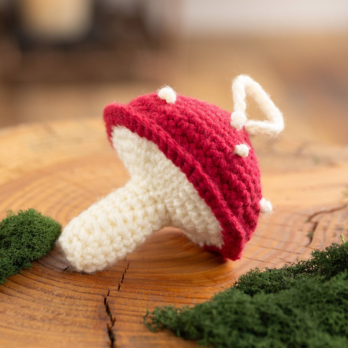 Crochet Ornament made in Bernat Yarn