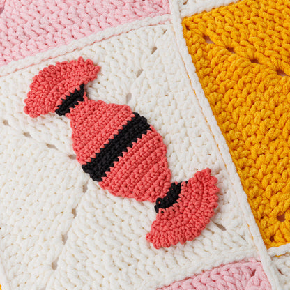 Bernat Soft & Spooky Crochet Blanket Soft & Spooky Crochet Blanket made using Bernat yarn