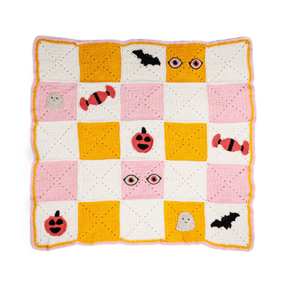 Bernat Soft & Spooky Crochet Blanket Soft & Spooky Crochet Blanket made using Bernat yarn