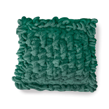 Bernat Blanket Big Crochet Loopy Pillow Crochet Pillow made in Bernat Blanket Big Yarn